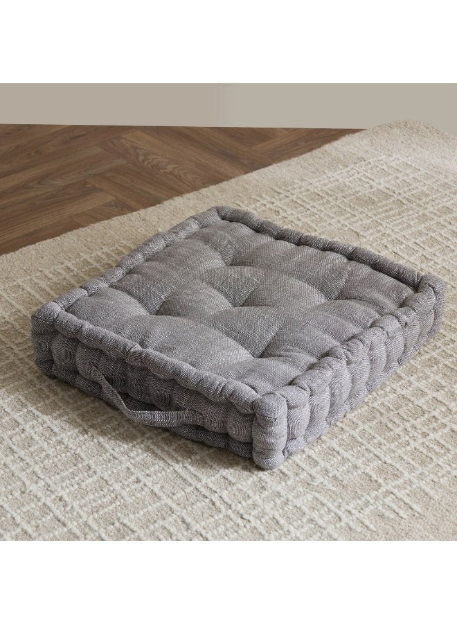Home Box Atlanta Lino Floor Cushion - 50x50x10 cm - Image 1