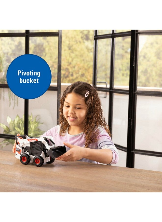 ERTL Bobcat S76 Skid Steer Loader - 1:16 Scale - Includes Functional Loader - Collectible Die-Cast Metal Construction Toys for Kids and Collectors - Toy Construction Vehicles - Ages 8 Years and Up - Image 3