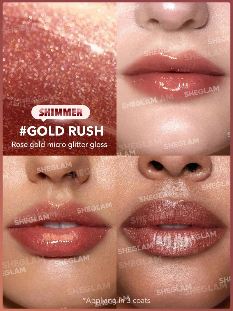 SHEGLAM SG SHEGLAM Pout-Perfect Shimmer Lip Plumper - Gold Rush
