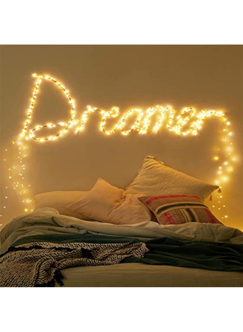 JIHAM - LED Fairy String Lights 5M Firefly String Lights For Ramadan Light Battery Operated Lights Warm White Ramadan Light - Image 1