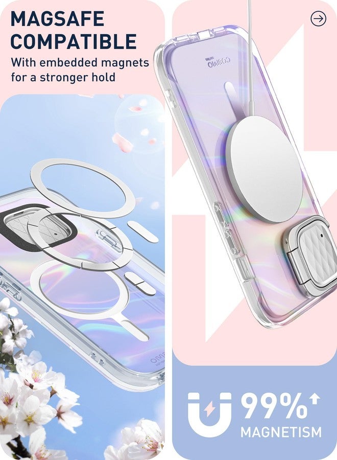 آي-بلاسون جراب i-Blason لهواتف iPhone 15/14/13، مقاس 6.1 بوصة، مع واقي شاشة مدمج، متوافق مع MagSafe، وغطاء للكاميرا، لون أسود - Image 5