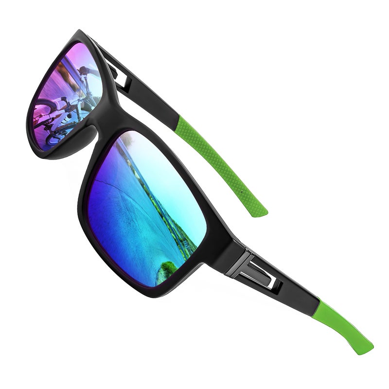 FEISEDY FEISEDY Polarized Sunglasses Men Women Driving Cycling Running Golf Sports Glasses Lightweight TR90 Frame B2915  - Image 1