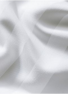Master Home Textile Microfiber Hotel Duvet Cover Sets, Fits 160 cm x 200 cm Size Bed, 4 Pcs Queen Size, Hotel Stripe Pattern  - Image 5