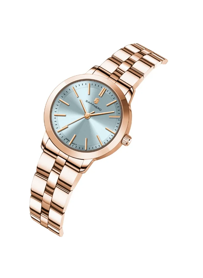 Sapphero  SAPPHERO Wrist Watch for Women Luxury Ladies Watches Women's Bracelet Watch Small Stainless Steel Analog 5ATM Waterproof Watches for for Women | Best Price UAE