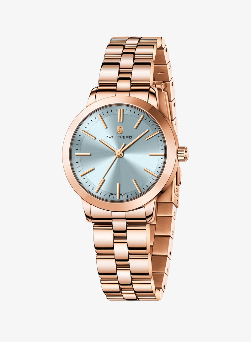 SAPPHERO Wrist Watch for Women Luxury Ladies Watches Women's Bracelet Watch Small Stainless Steel Analog 5ATM Waterproof Watches for - Image 1