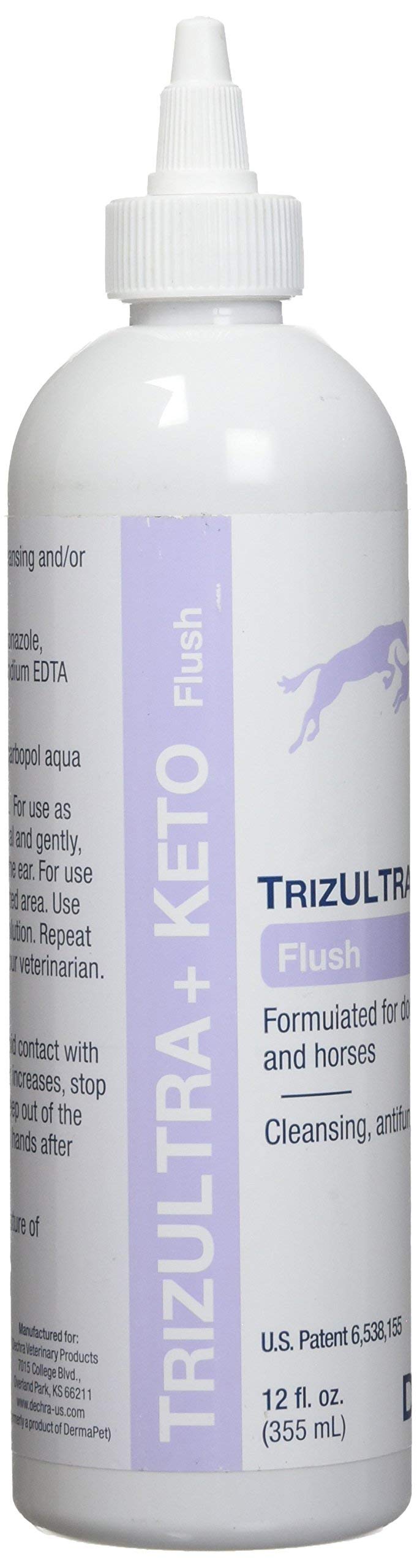 DechraTopical TrizULTRA + Keto Flush for Dogs, Cats & Horses (12oz), Basic pack - Image 2