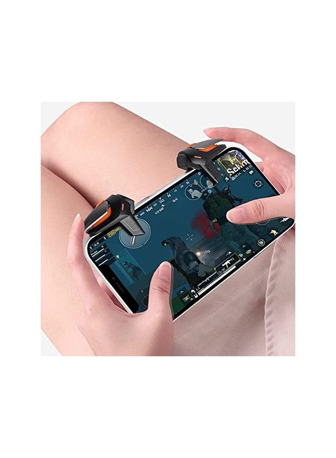 بروماس زوج واحد من مشغلات الهاتف المحمول، مشغل وحدة تحكم الألعاب، ملحقات ألعاب الهاتف المحمول، حساسية عالية، وحدة تحكم ألعاب الهاتف المحمول لـ Pubg، Fortnite، لعبة Call Of Duty Mobile، مشغلات Pubg - Image 3