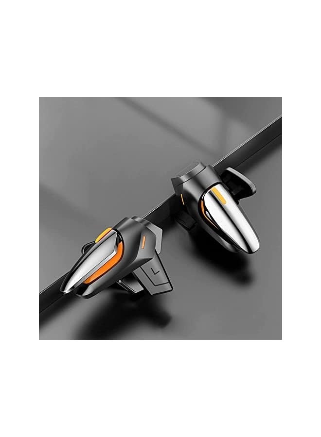 بروماس زوج واحد من مشغلات الهاتف المحمول، مشغل وحدة تحكم الألعاب، ملحقات ألعاب الهاتف المحمول، حساسية عالية، وحدة تحكم ألعاب الهاتف المحمول لـ Pubg، Fortnite، لعبة Call Of Duty Mobile، مشغلات Pubg - Image 2