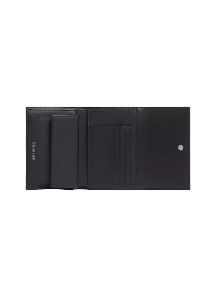 CALVIN KLEIN Logo Trifold Wallet