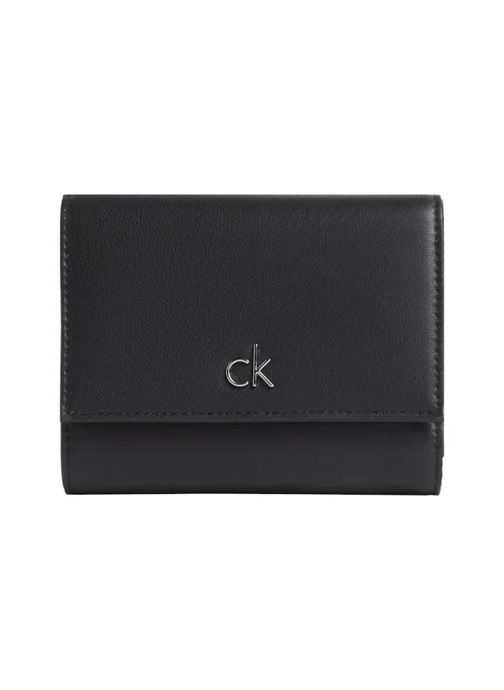 CALVIN KLEIN Logo Trifold Wallet