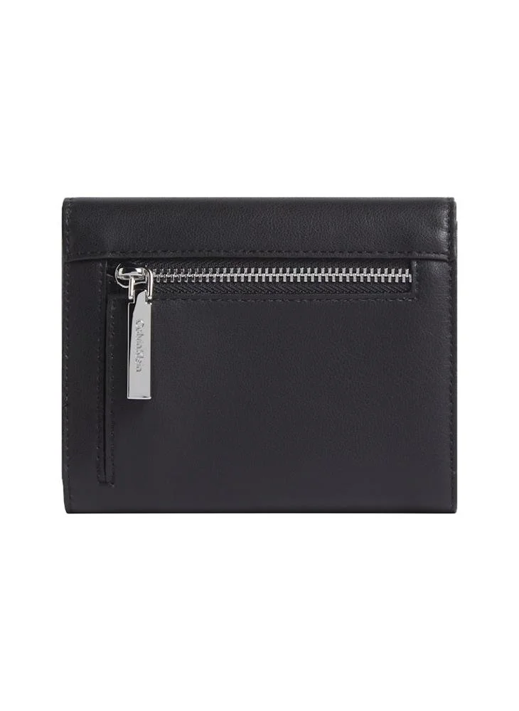 CALVIN KLEIN Logo Trifold Wallet