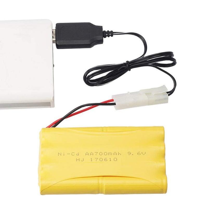 Maxmoral 9.6V USB Charger Battery Charging Cable for RC Car KET-2P - Image 5