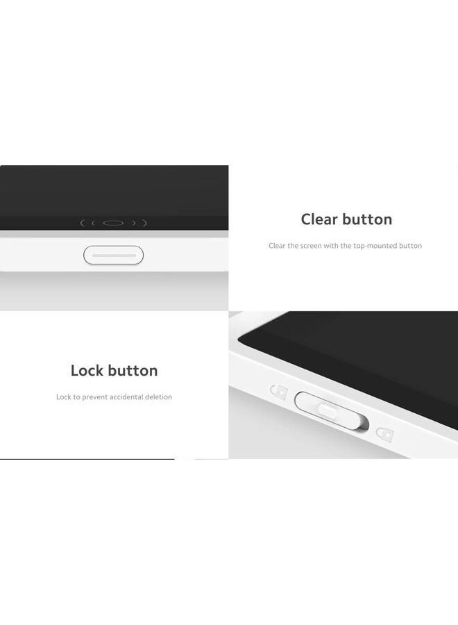Xiaomi LCD Writing Tablet 10" (Color Edition) Vibrant brushstrokes | One-tap clear screen | Magnetic pen | Lightweight and portable | Dust-free and ink-free | Long battery life - Image 5