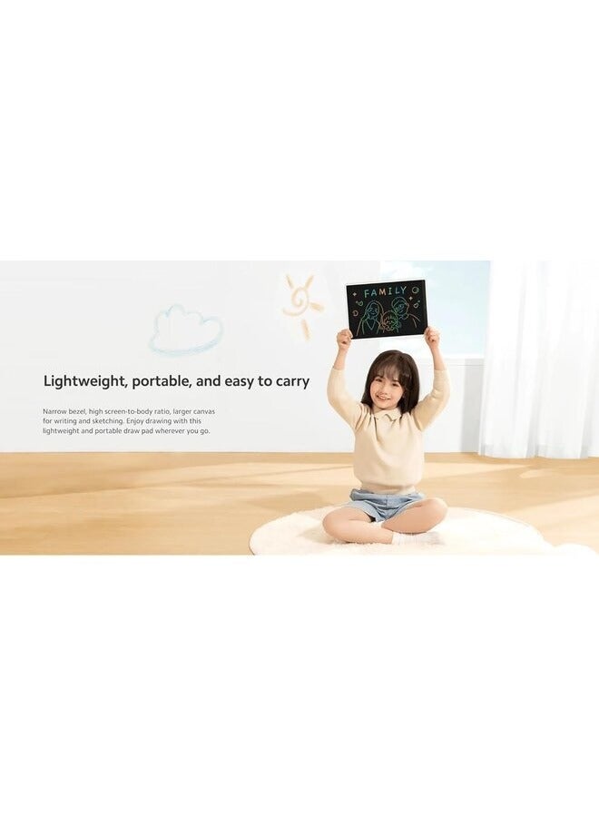 Xiaomi LCD Writing Tablet 10" (Color Edition) Vibrant brushstrokes | One-tap clear screen | Magnetic pen | Lightweight and portable | Dust-free and ink-free | Long battery life - Image 4