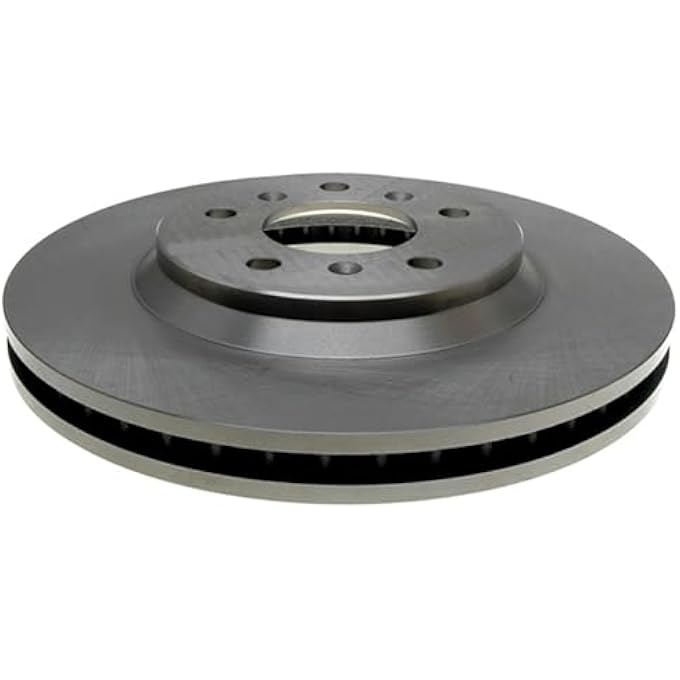 rayihni ACDelco Silver 18A2322A 19241841 NonCoated Front Disc Brake Rotor - Image 1