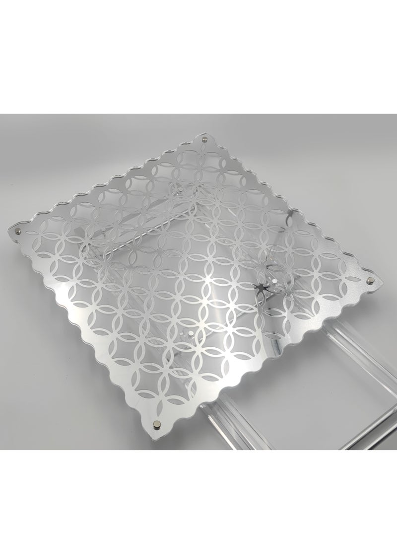 دلس طاولة أرابيسك أكريليك قابلة للطي - Image 1