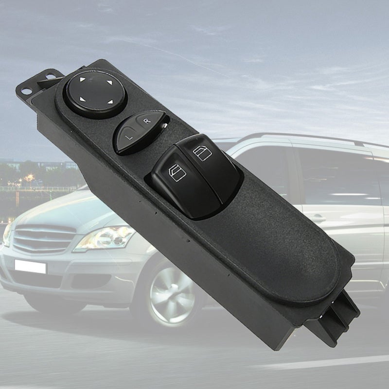Power Window Switch White - Direct Replacement 100% New Durable Design Master Window Switch for Mercedes-Benz W639 Vito 2003-2014 - Image 4
