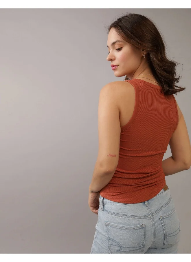 American Eagle Ribbed Classic Tank Top