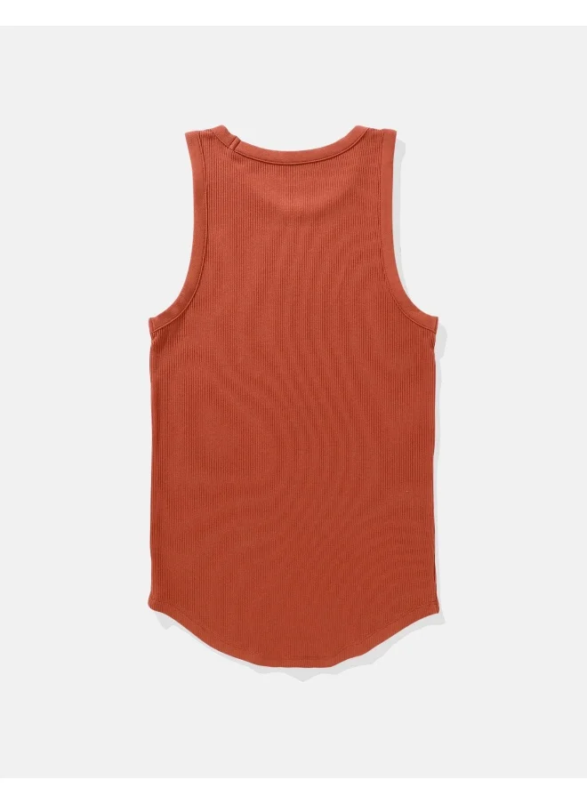 American Eagle Ribbed Classic Tank Top