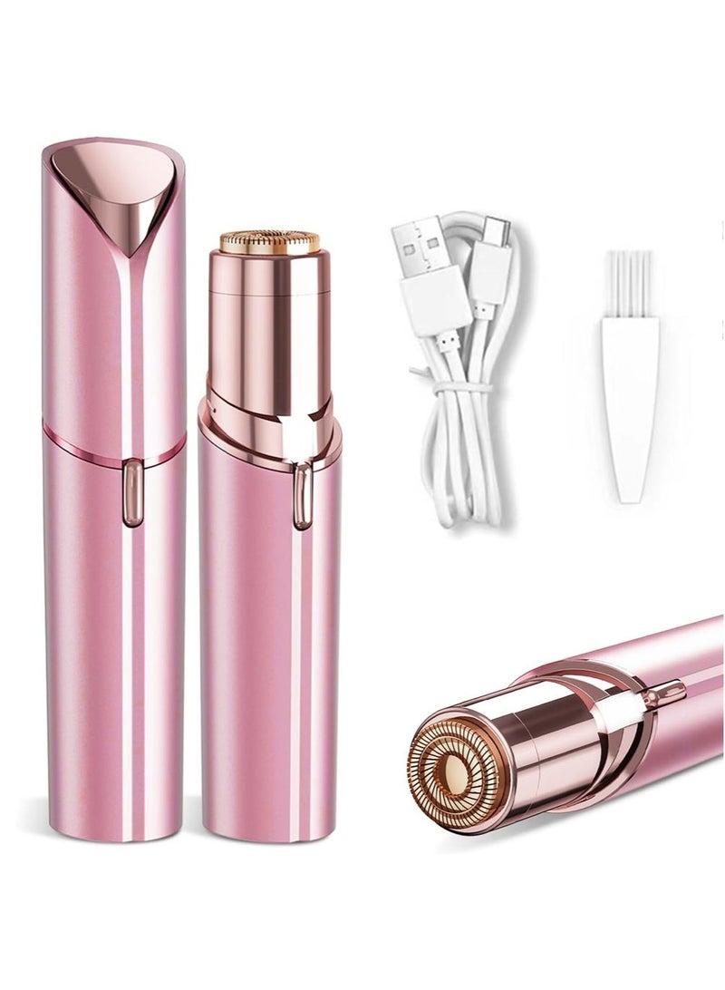 CAYGA Hair Removal for Women Device, Remover Women Face, Finishing Touch Upper Lips, Chin & Cheeks, USB Rechargeable with LED LightIncluded Two Replacement Heads - Image 1