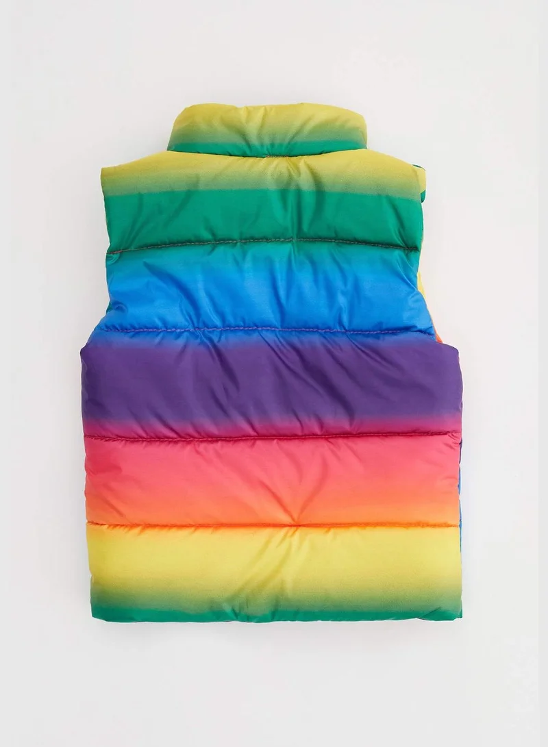 DeFacto Rainbow Colored Down Vest