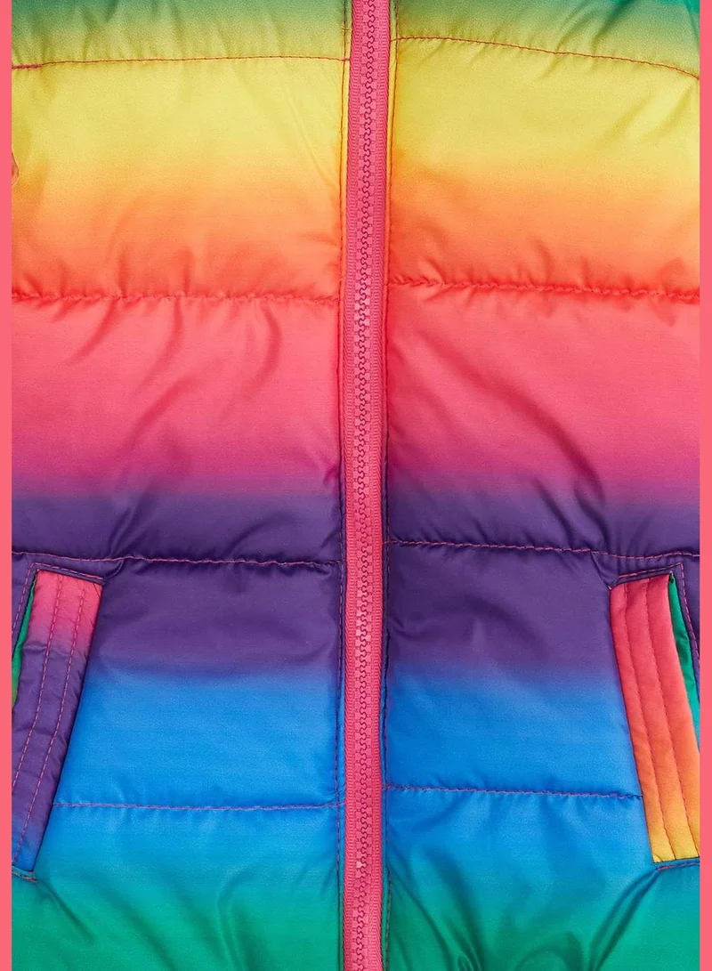 DeFacto Rainbow Colored Down Vest