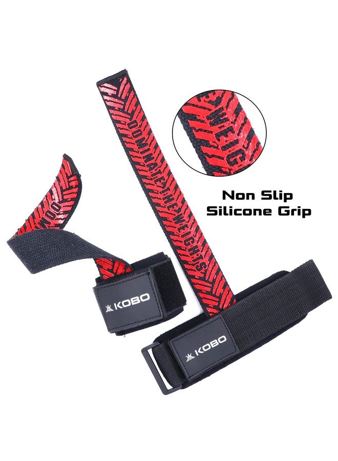 Kobo أربطة رفع الأثقال WTA-48 من كوبا مع دعم المعصم، مقاس مجاني (متعدد الألوان) - Image 2