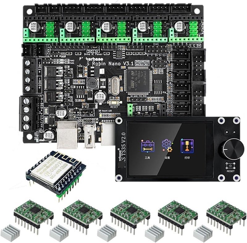 3D Printer Control Board Motherboard With TS35 TFT Touch Screen Compatible With A4988 TMC2209 Package 7 - Image 1