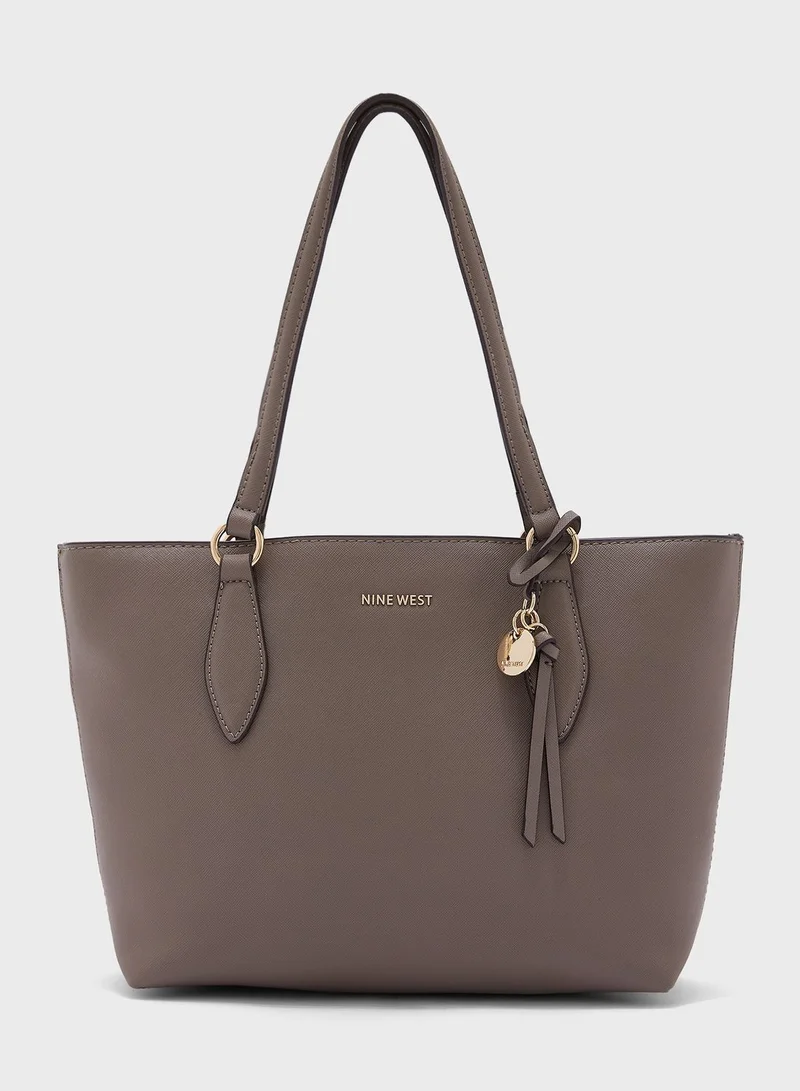 NINE WEST Wide Strap Shopper