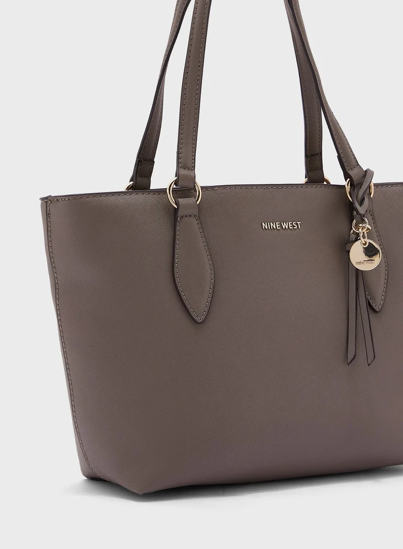 NINE WEST Wide Strap Shopper