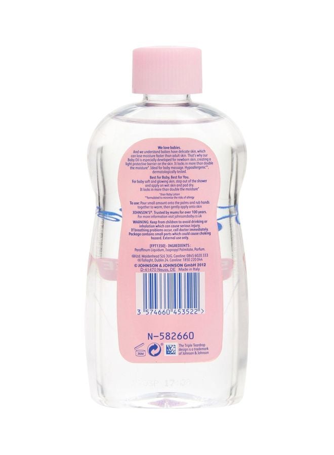 Johnson's Baby Oil 300ml - Image 2