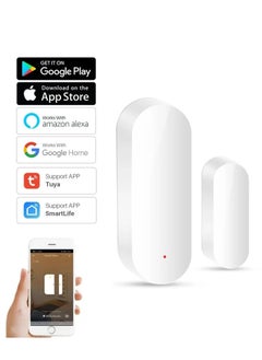 Smart Door Window Detector Tuya Wifi Door Contact Sensor for Home Security App Remote Push Notification