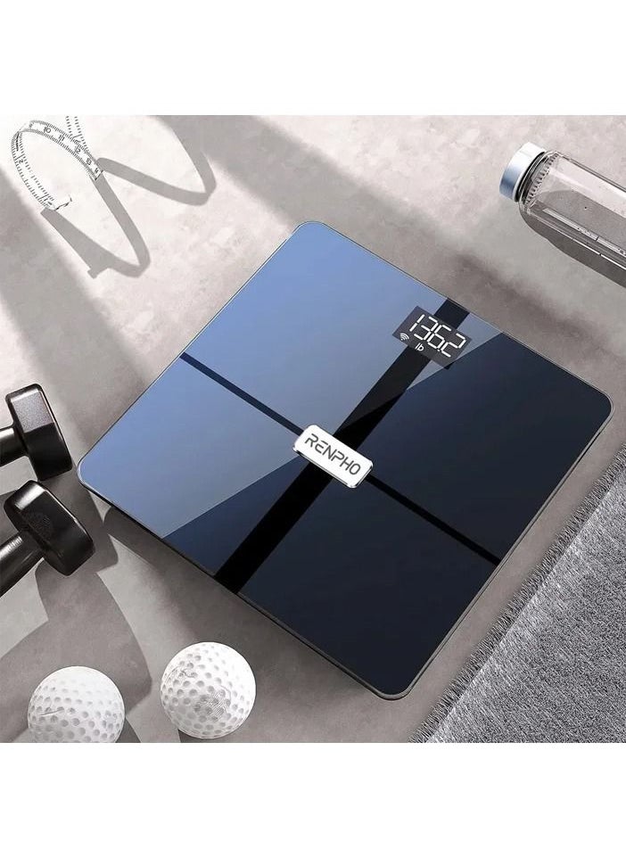 RENPHO - RENPHO Bluetooth Wi-Fi Premium Smart Digital Scale Elise Aspire - Image 1