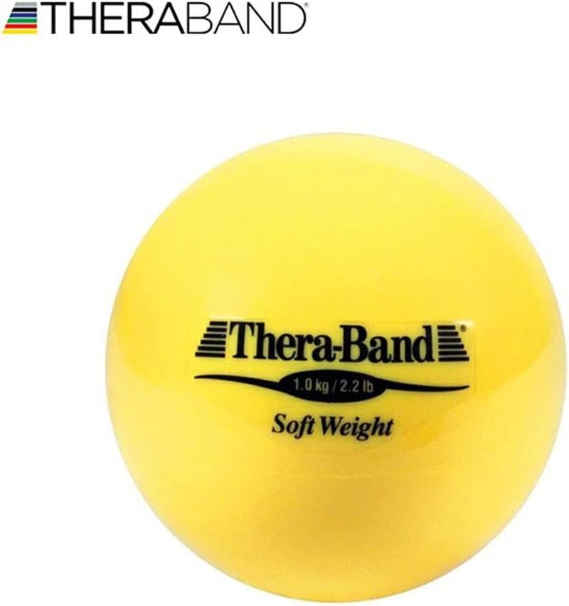 TheraBand Soft Weight, 4.5" Diameter Hand Held Ball Shaped Isotonic Weight for Strength Training and Rehab Exercises - Image 2