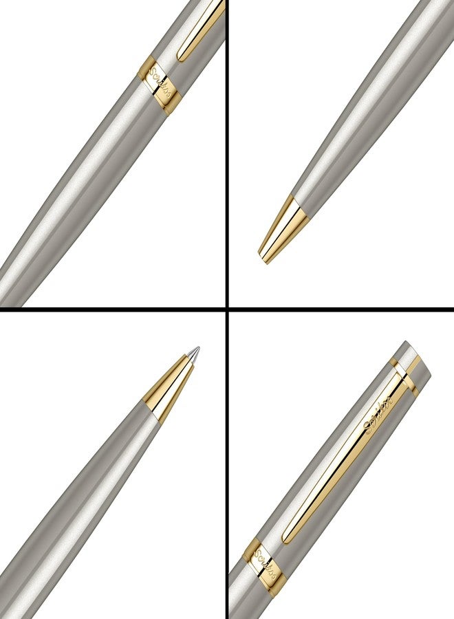 Scrikss Honour Ball Point Pen Ballpen for Smooth Writing | Satin Finish - Image 3