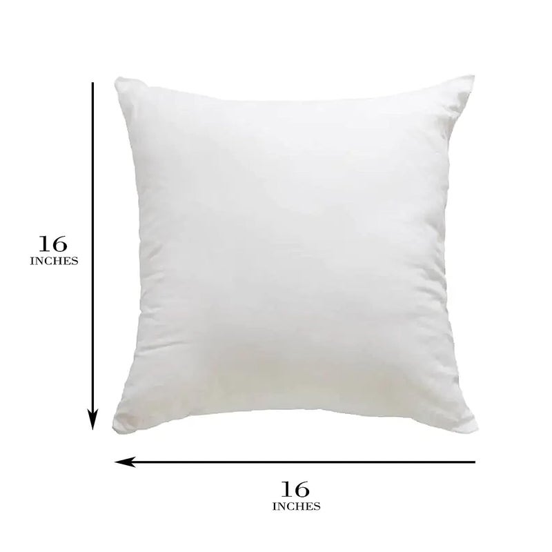 Torque Torque Premium Soft Square Shape Microfiber Filled Throw Cushion Filler 16x16 Indoor Decorative CushionPillow for Sofa Bed Couch Vacuum Packed Pack of 3  - Image 3