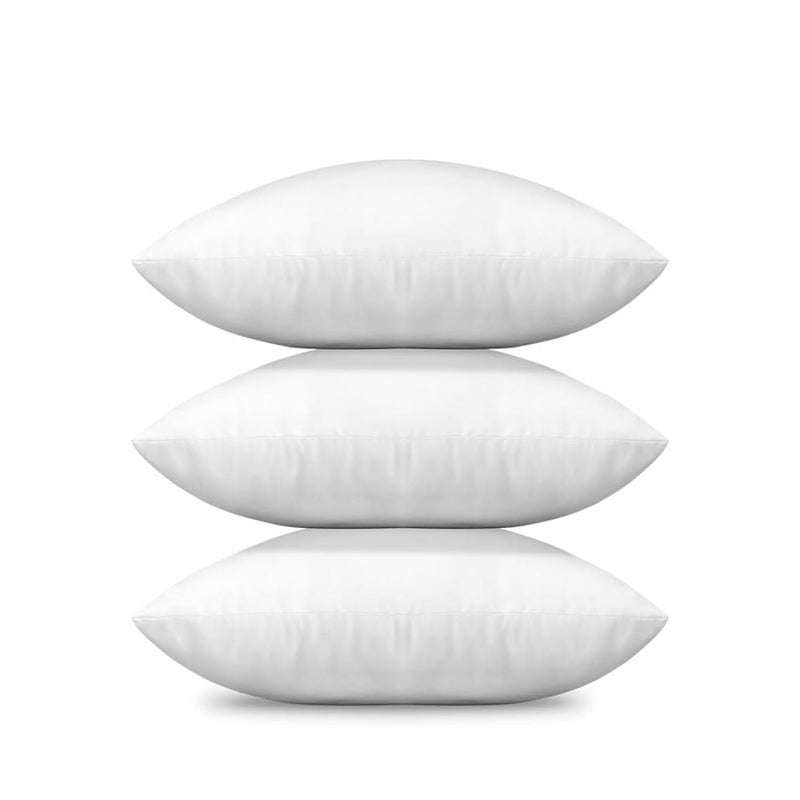 Torque Torque Premium Soft Square Shape Microfiber Filled Throw Cushion Filler 16x16 Indoor Decorative CushionPillow for Sofa Bed Couch Vacuum Packed Pack of 3  - Image 2