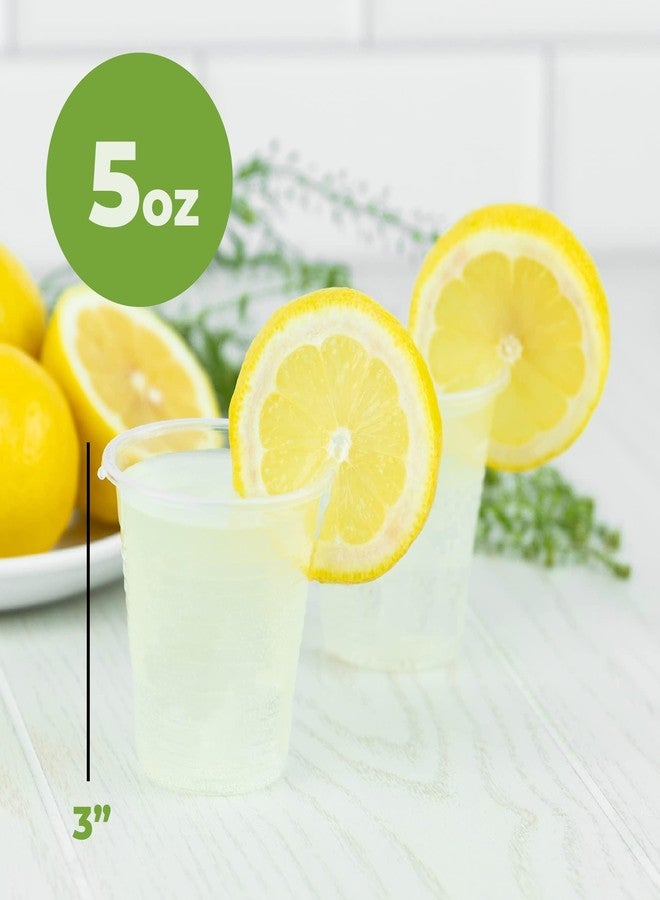 Framo 5 Oz Clear Plastic Cups, for Any Occasion, Disposable Transparent Ice Tea, Juice, Soda, and Coffee Glasses for Party, Picnic, BBQ, Travel, and Events (300) - Image 3