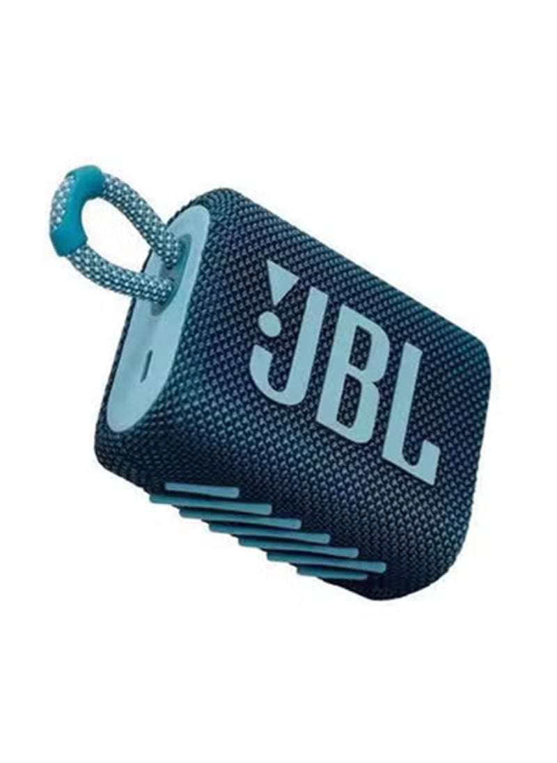 JBL GO 3 Portable Bluetooth Speaker Blue  - Image 1