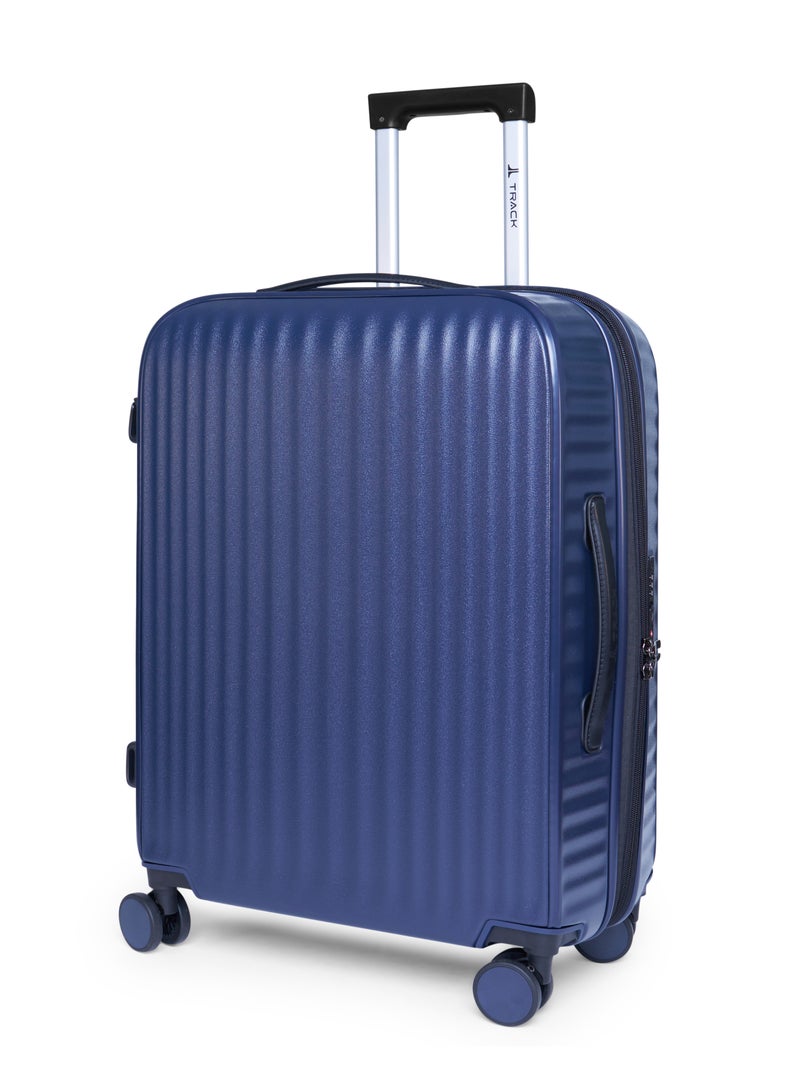 Track Track Oak Hardshell Luggage Set Navy – Durable PP Hardcase Suitcase, Lightweight Expandable Carry-on & Check-in Luggage, Secure Lock & Zipper, 4 Double Spinner Wheels, Organized Packing Suitcase  - Image 2