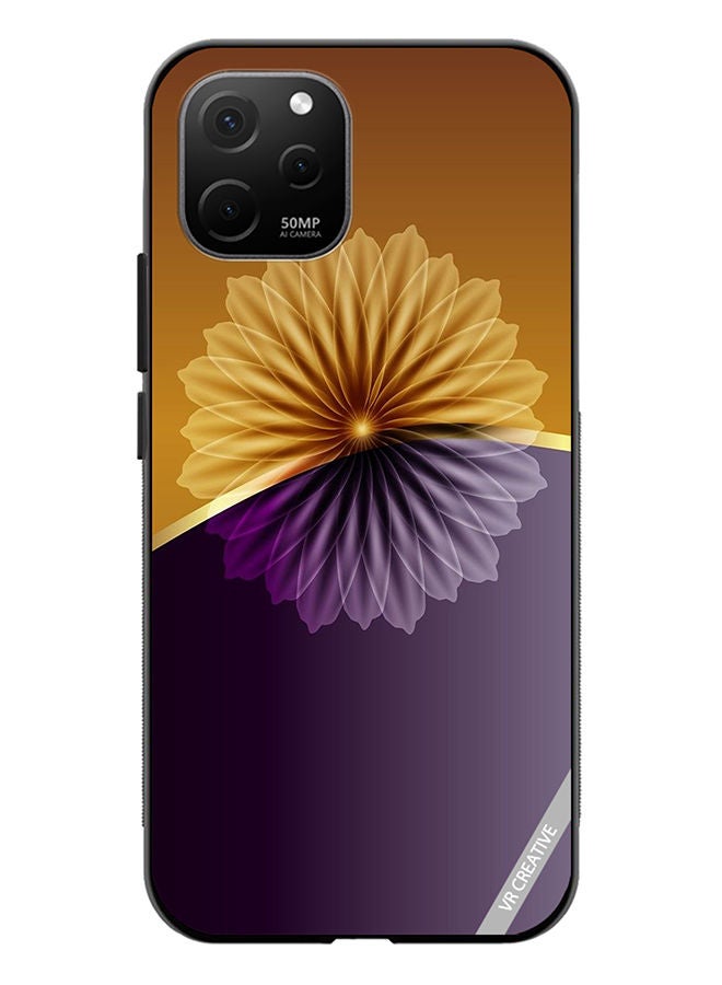 VR CREATIVE Protective Case Cover For Huawei Nova Y61 Flower Design Multicolour - Image 1