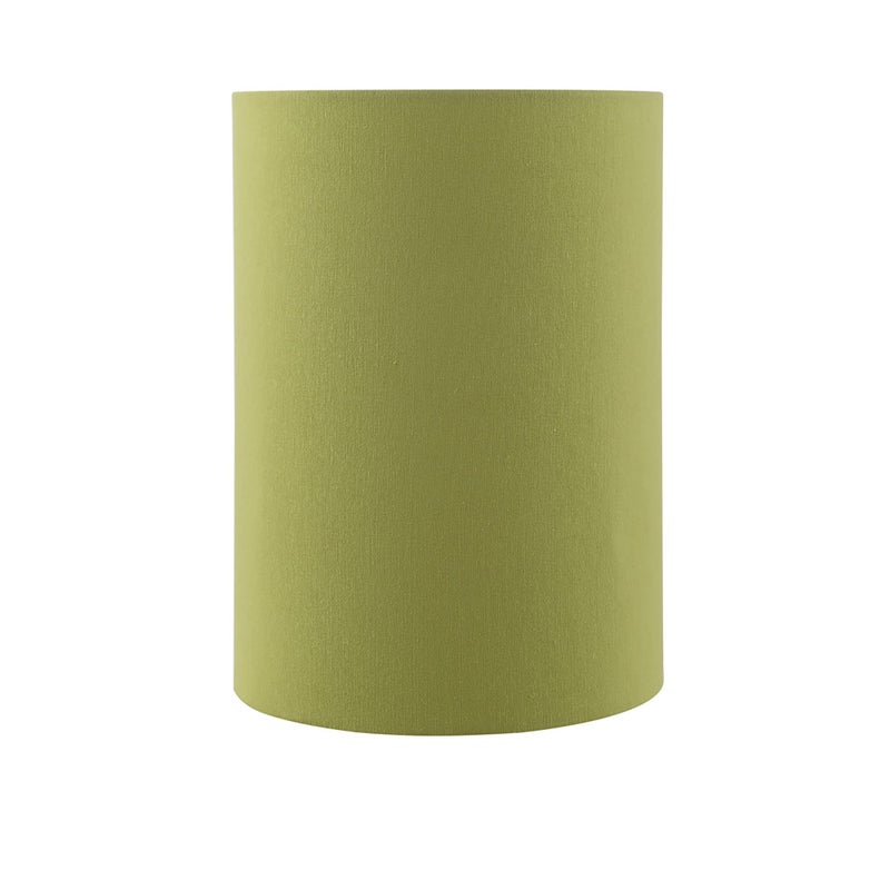 Aspen Creative 31305 Contemporary Drum Cylinder Shaped Spider Construction Lamp Shade in Mustard Green 8 wide 8 x 8 x 11