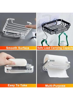 Oasisgalore Shower Wall Soap Dish Holder Wall Mounted Draining Soap Saver for Bathroom Tile  - Image 4