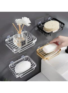 Oasisgalore Shower Wall Soap Dish Holder Wall Mounted Draining Soap Saver for Bathroom Tile  - Image 5
