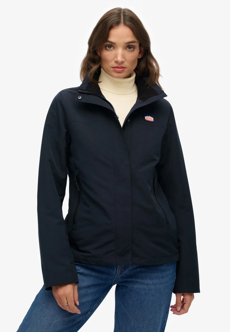 Non Hooded Shell Jacket