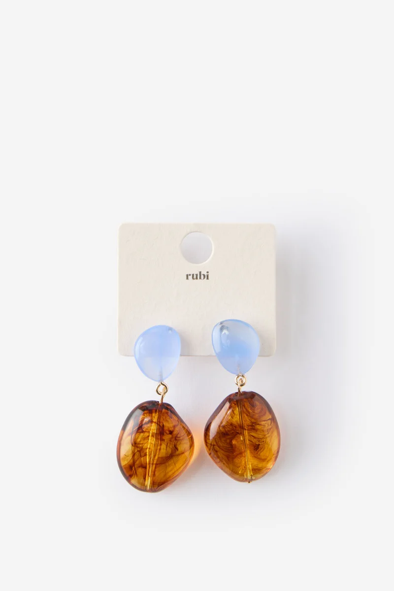 Rubi Mid Charm Earring