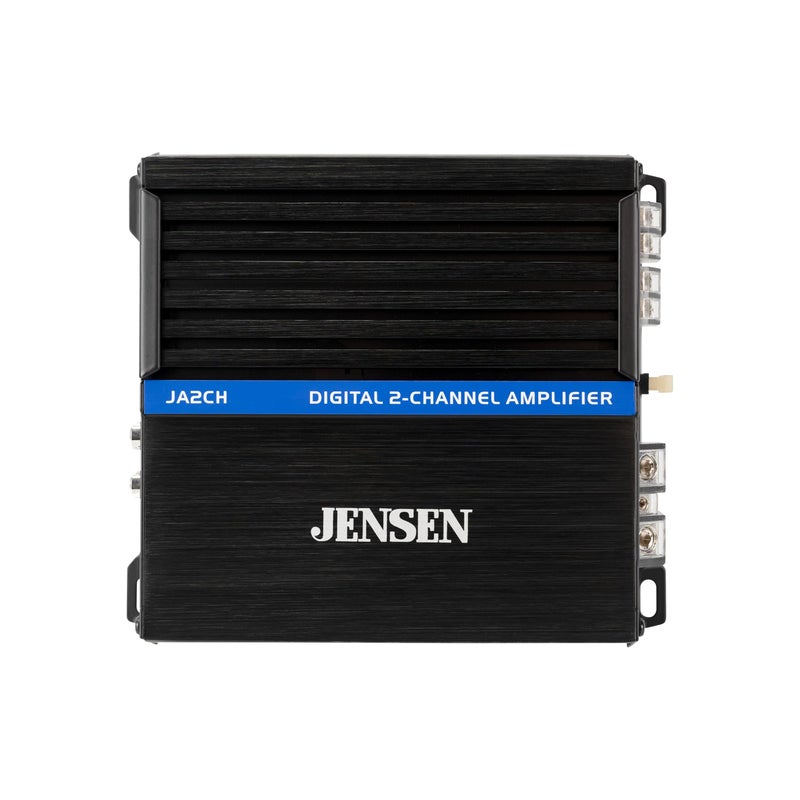 JENSEN JASeries JA2CH ClassD HighPerformance 2Channel Car Audio Amplifier Truck Motorcycle ATV Golf Cart 600 Watts Peak Power Efficient Compact Design CTA2006D Certified Bridegeable - Image 2