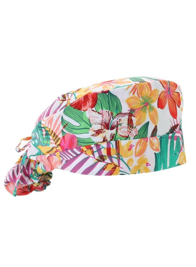 GUOER Working Cap Long Hair For Women Scrub Caps Can Store One Size Long Hair Caps (Lh06C)  - Image 3