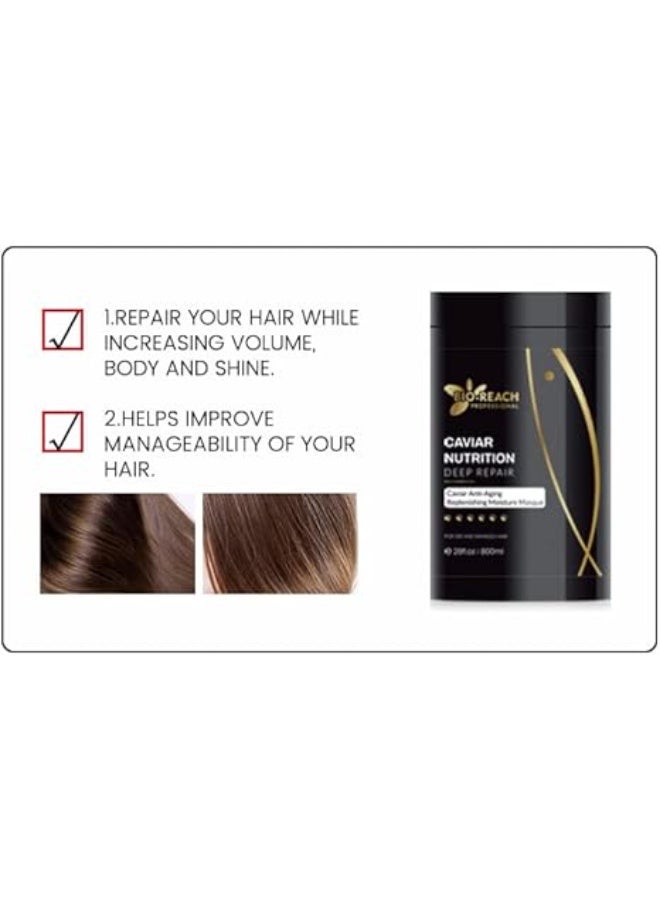 Bio-Reach Professional Caviar Nutrition Deep Repair 800ML - Image 2