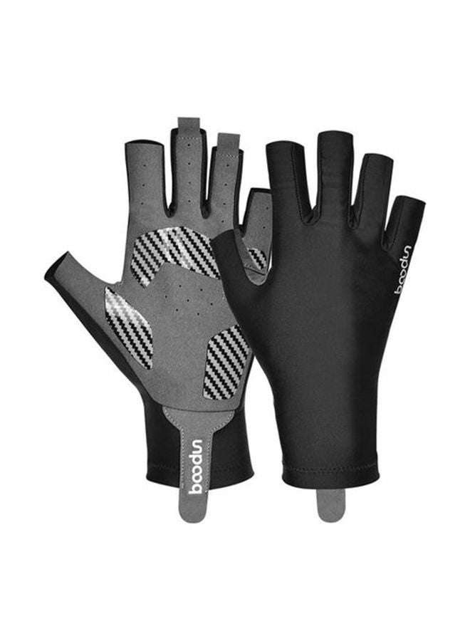 نيبمينينت Anti-Skid Sun Protection Half Finger Fishing Glove 30x3x16سم - Image 1